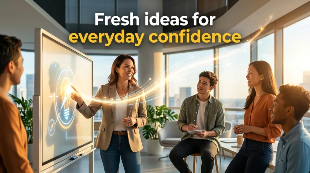 Fresh ideas for everyday confidence