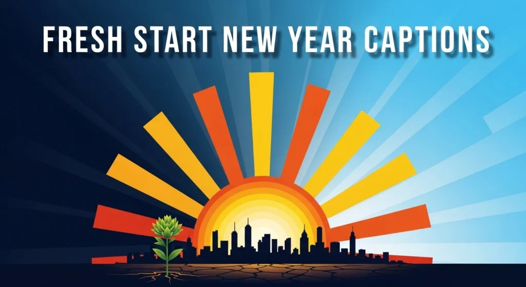 Fresh Start New Year Captions