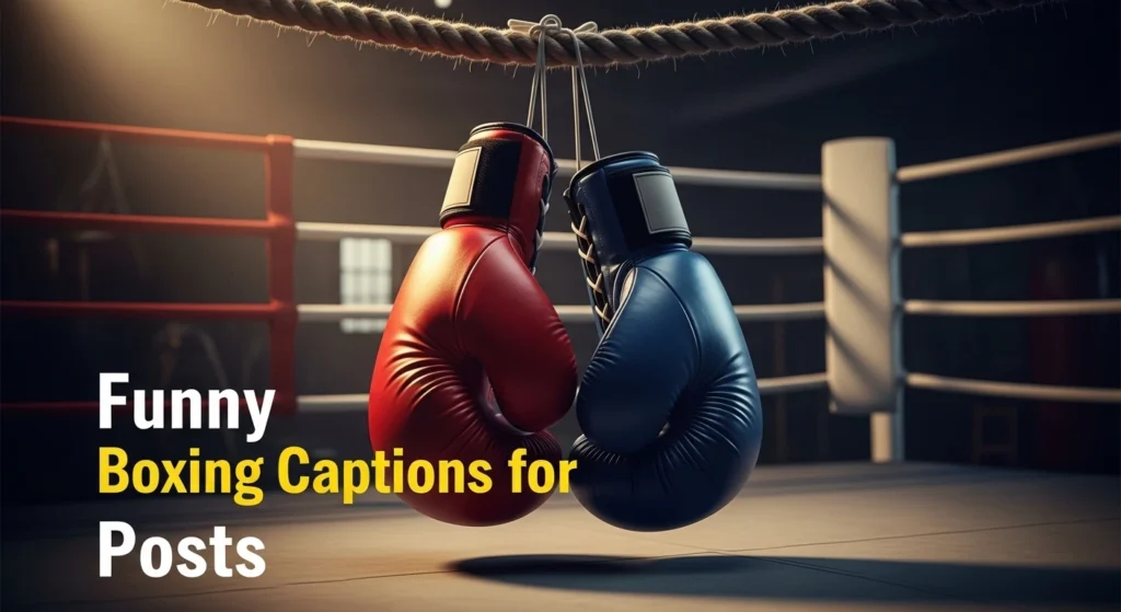 Funny Boxing Captions for Posts