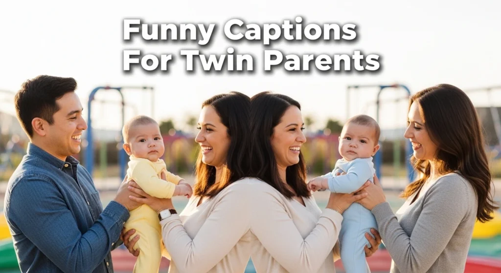 Funny Captions For Twin Parents