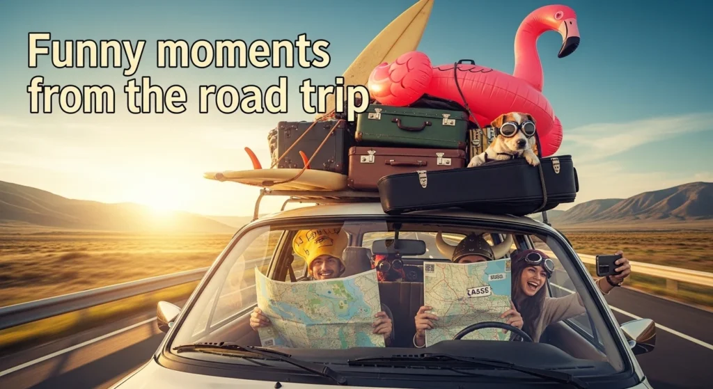 Funny moments from the road trip
