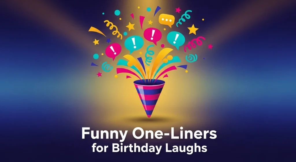 Funny One-Liners for Birthday Laughs
