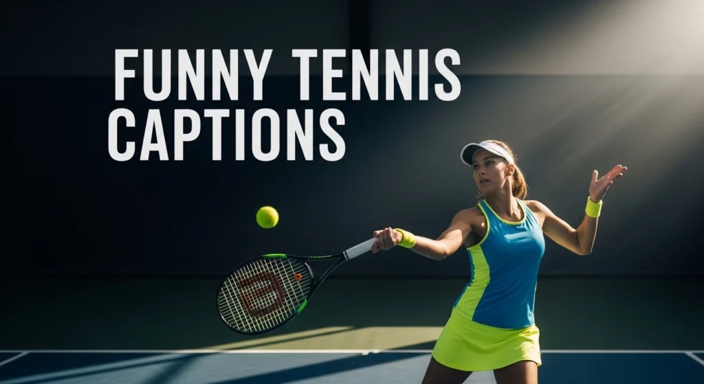 Funny Tennis Captions