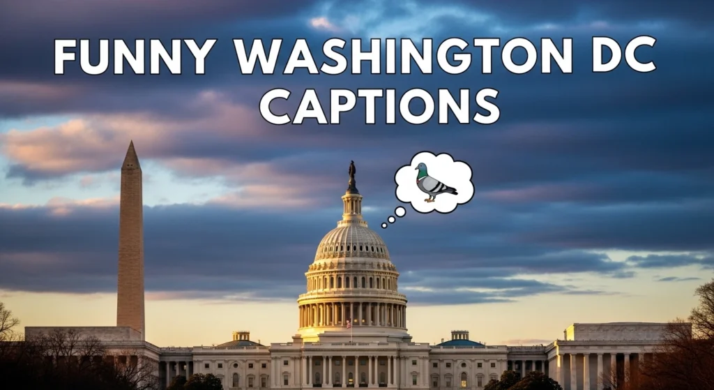 Funny Washington DC Captions