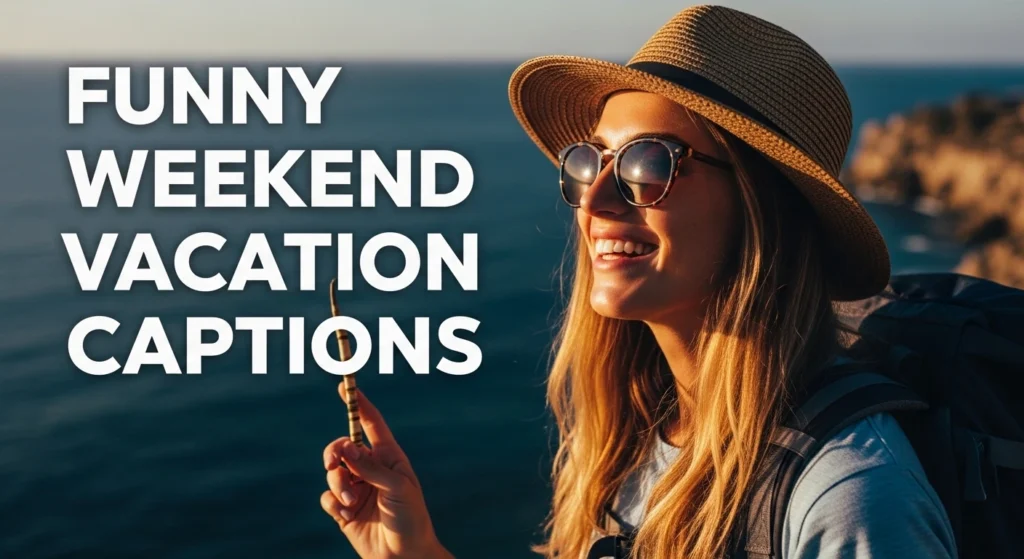 Funny Weekend Vacation Captions