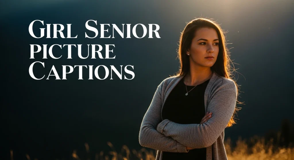 Girl Senior Picture Captions