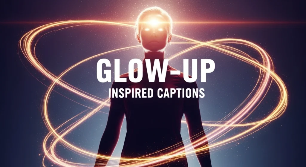 Glow-Up Inspired Captions
