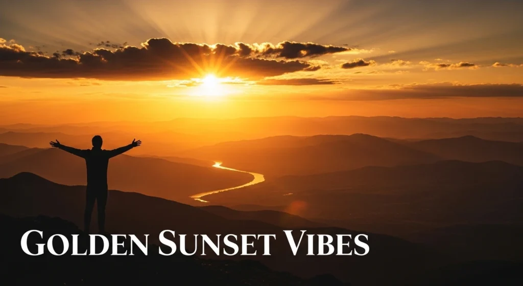Golden Sunset Vibes
