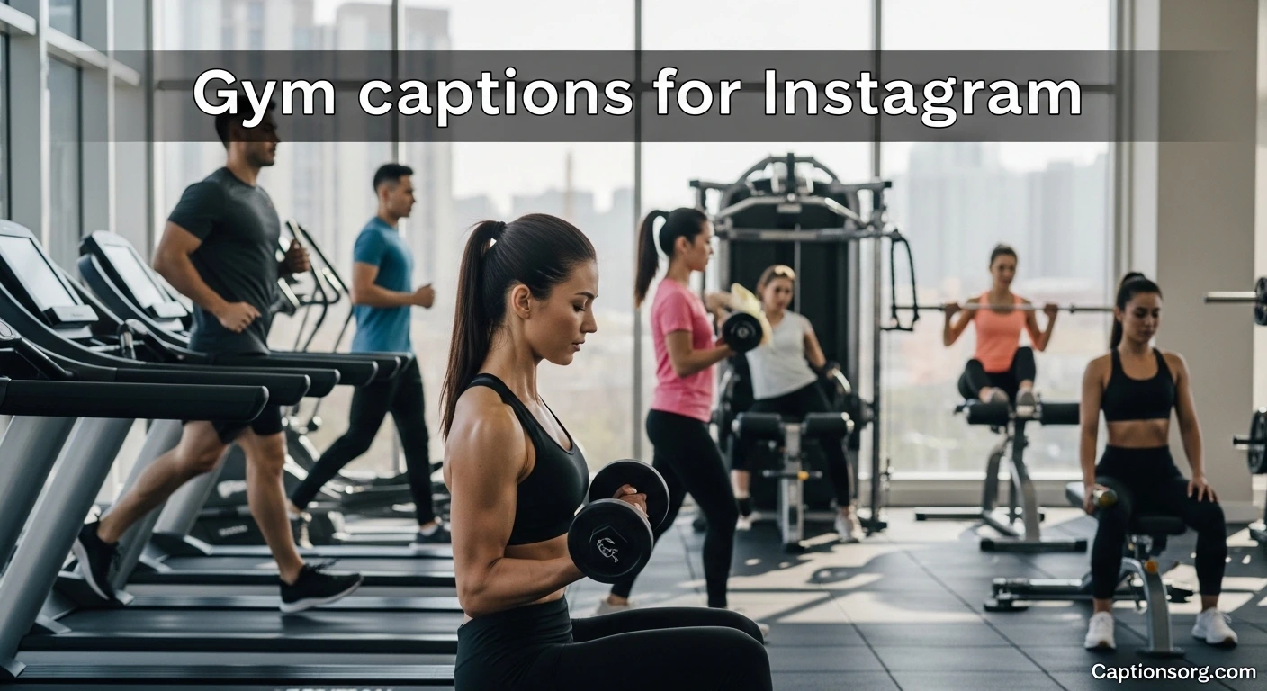 Gym captions for instagram