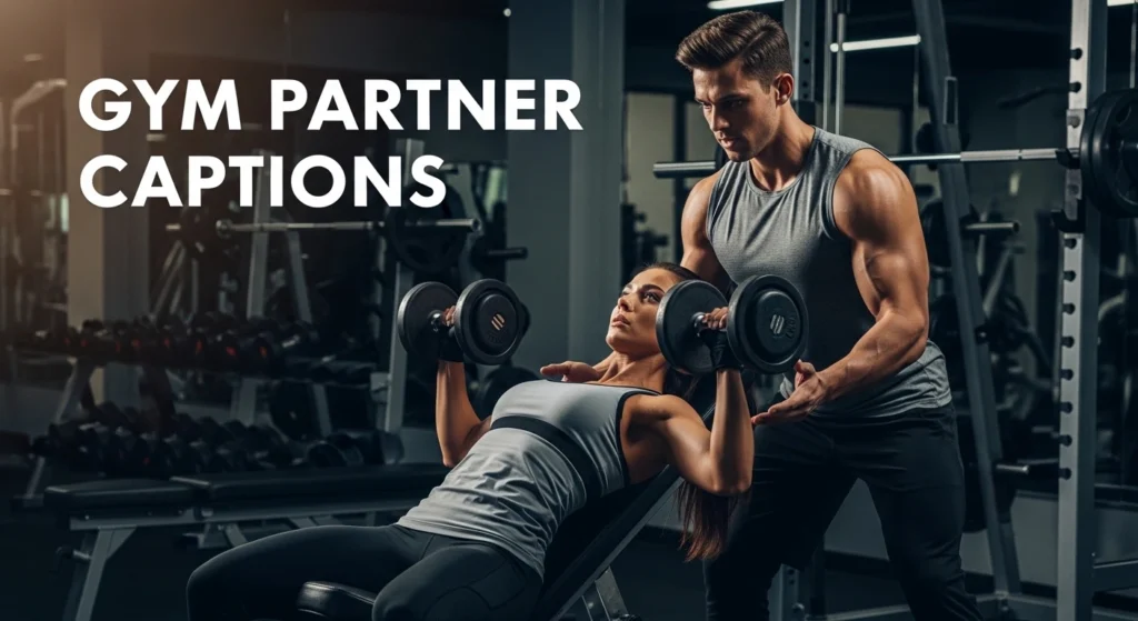 Gym Partner Captions