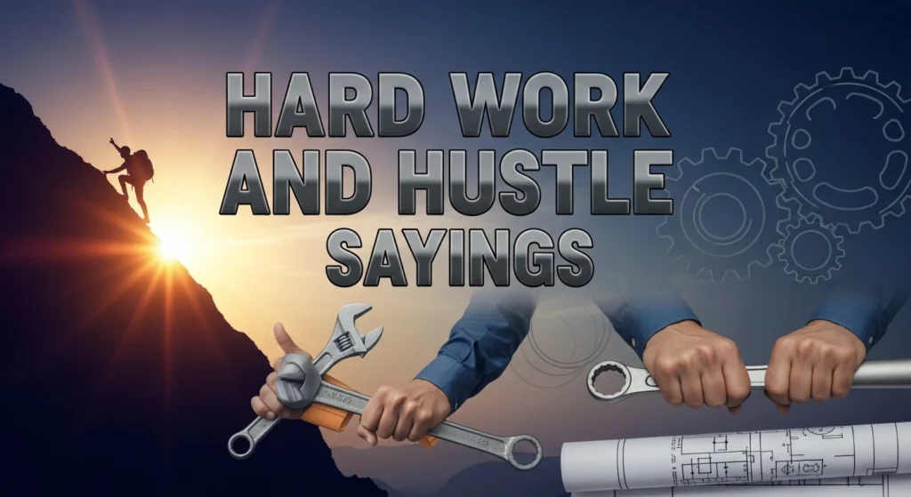 Hard Work and Hustle Sayings