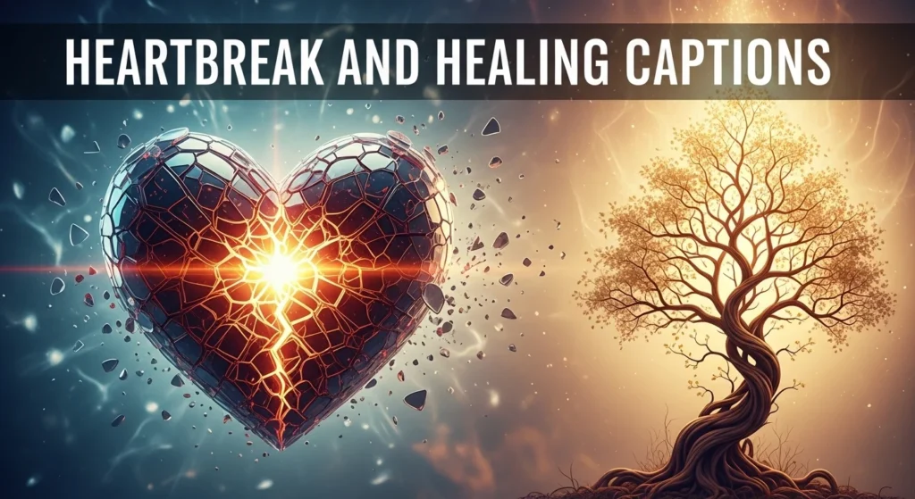 Heartbreak and Healing Captions