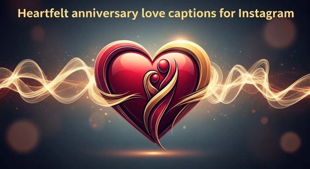 Heartfelt anniversary love captions for instagram