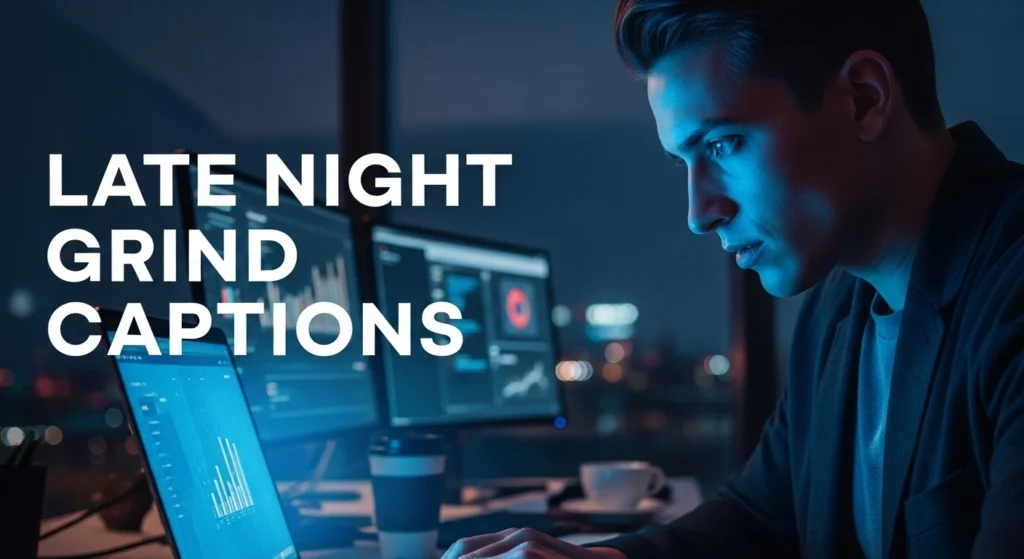 Late Night Grind Captions