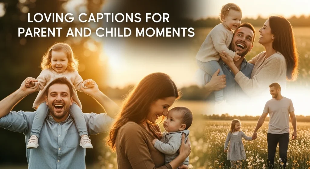 Loving Captions for Parent and Child Moments