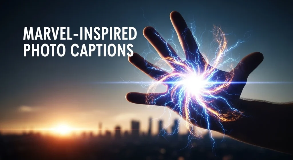Marvel-Inspired Photo Captions
