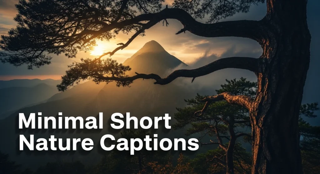 Minimal Short Nature Captions