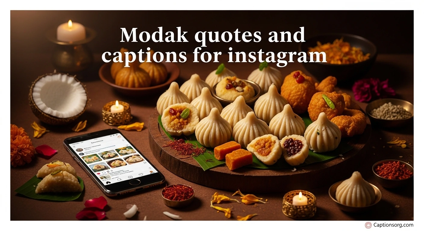 Modak quotes and captions for instagram