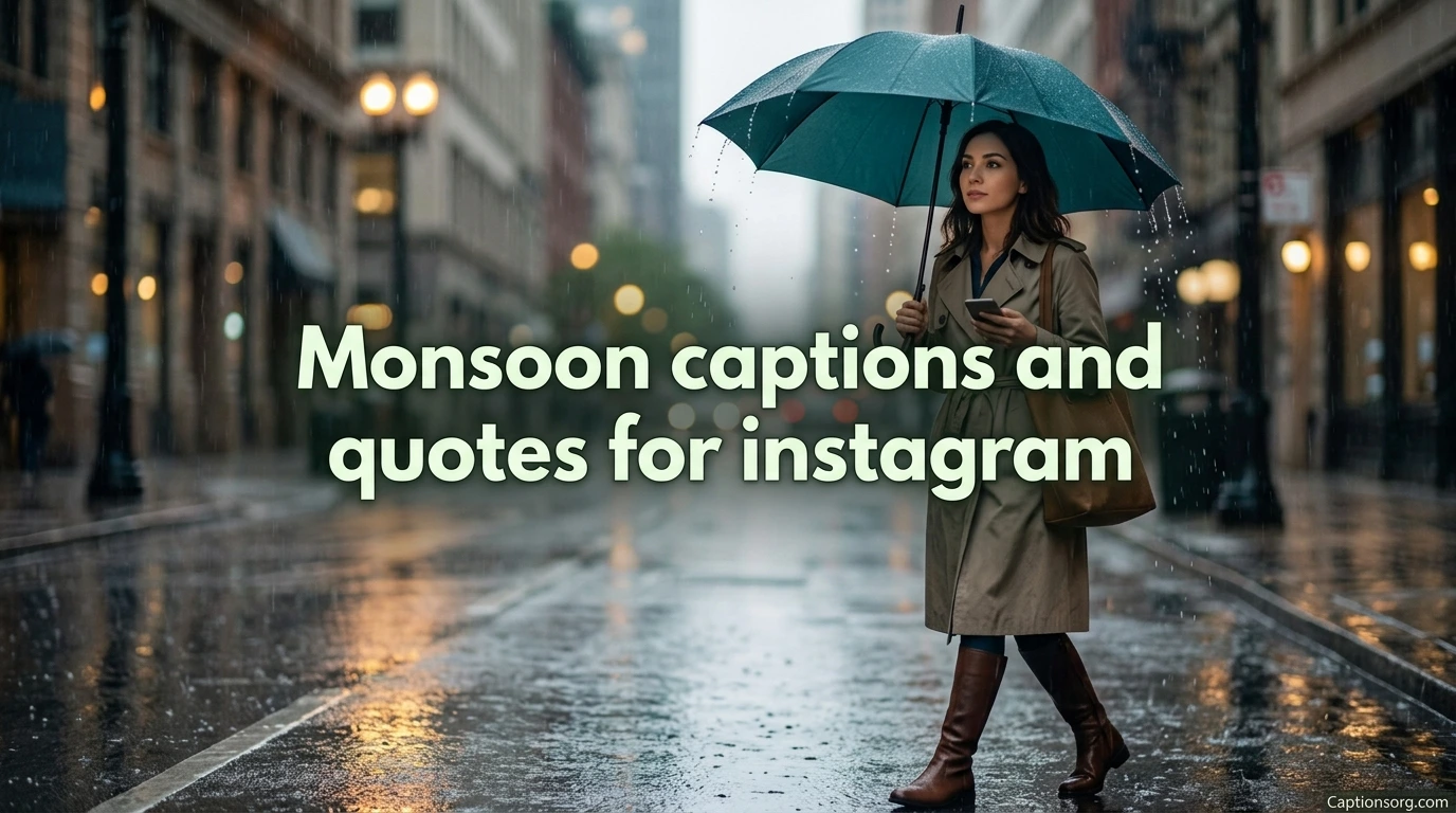 475+ Moonsoon captions and quotes for instagram