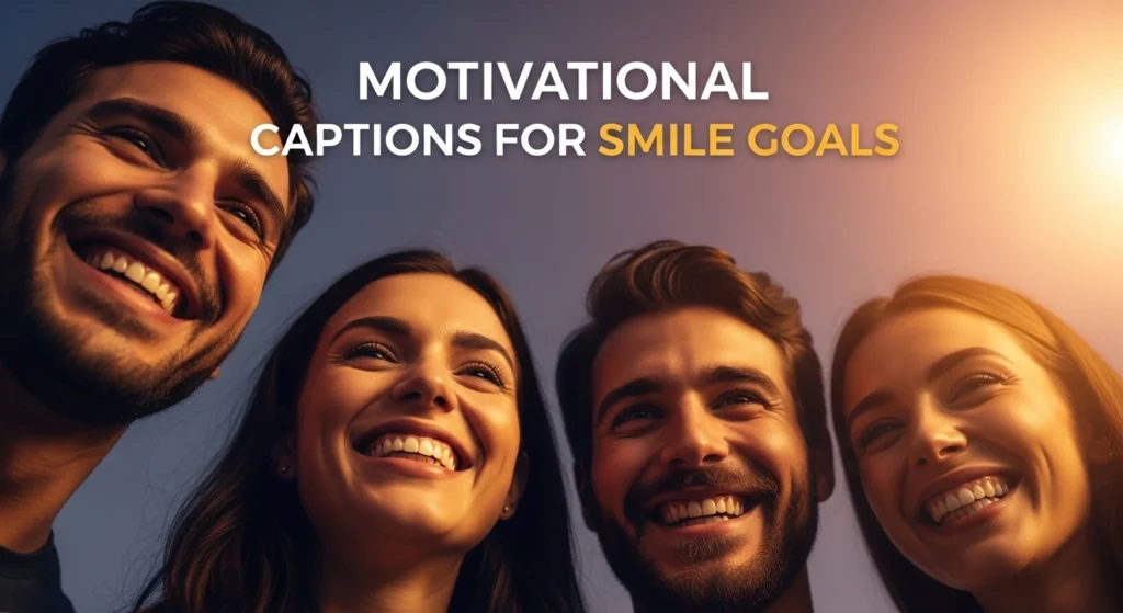 Motivational Captions for Smile Goals