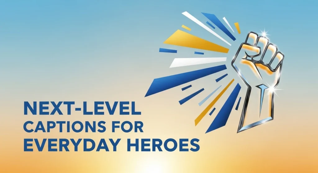 Next-Level Captions for Everyday Heroes