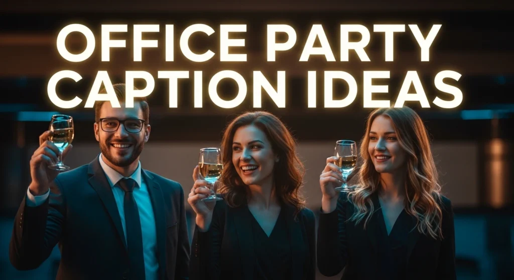 Office Party Caption Ideas