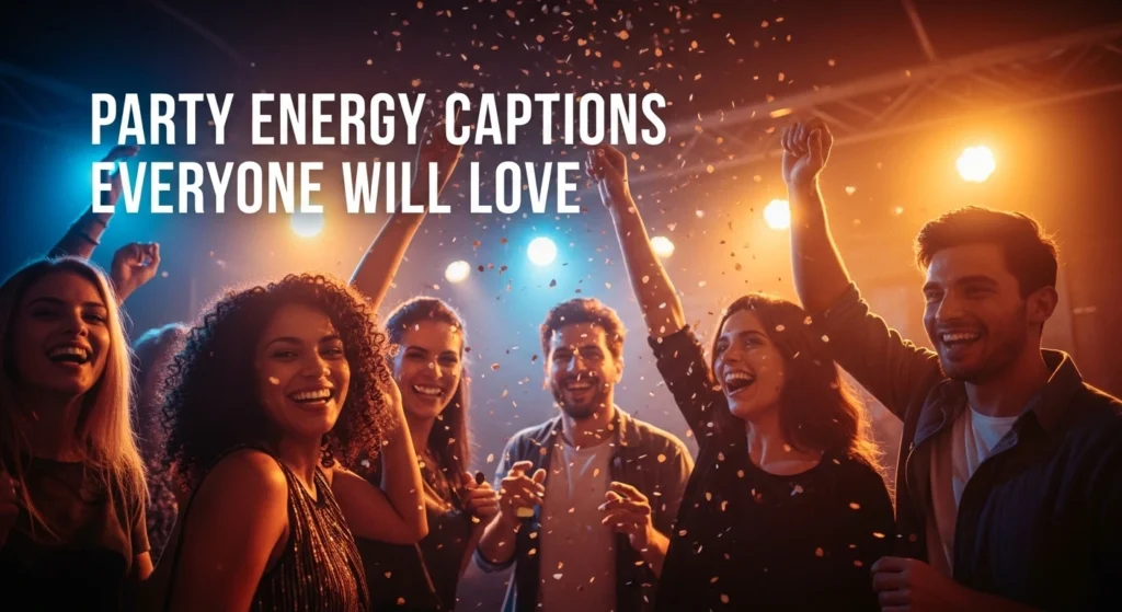 Party Energy Captions Everyone Will Love