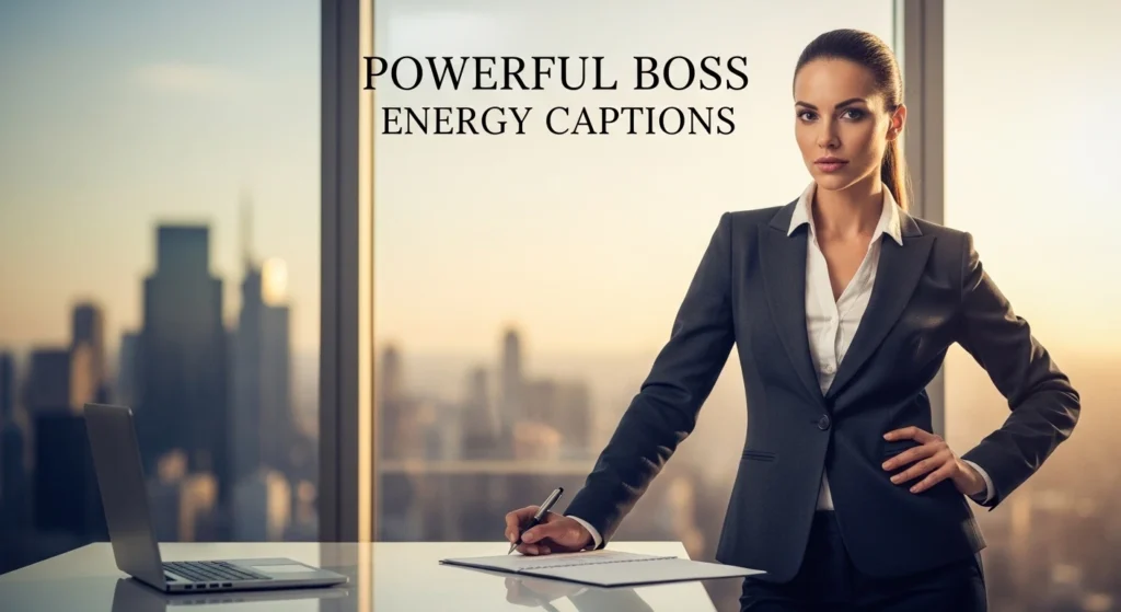 Powerful Boss Energy Captions