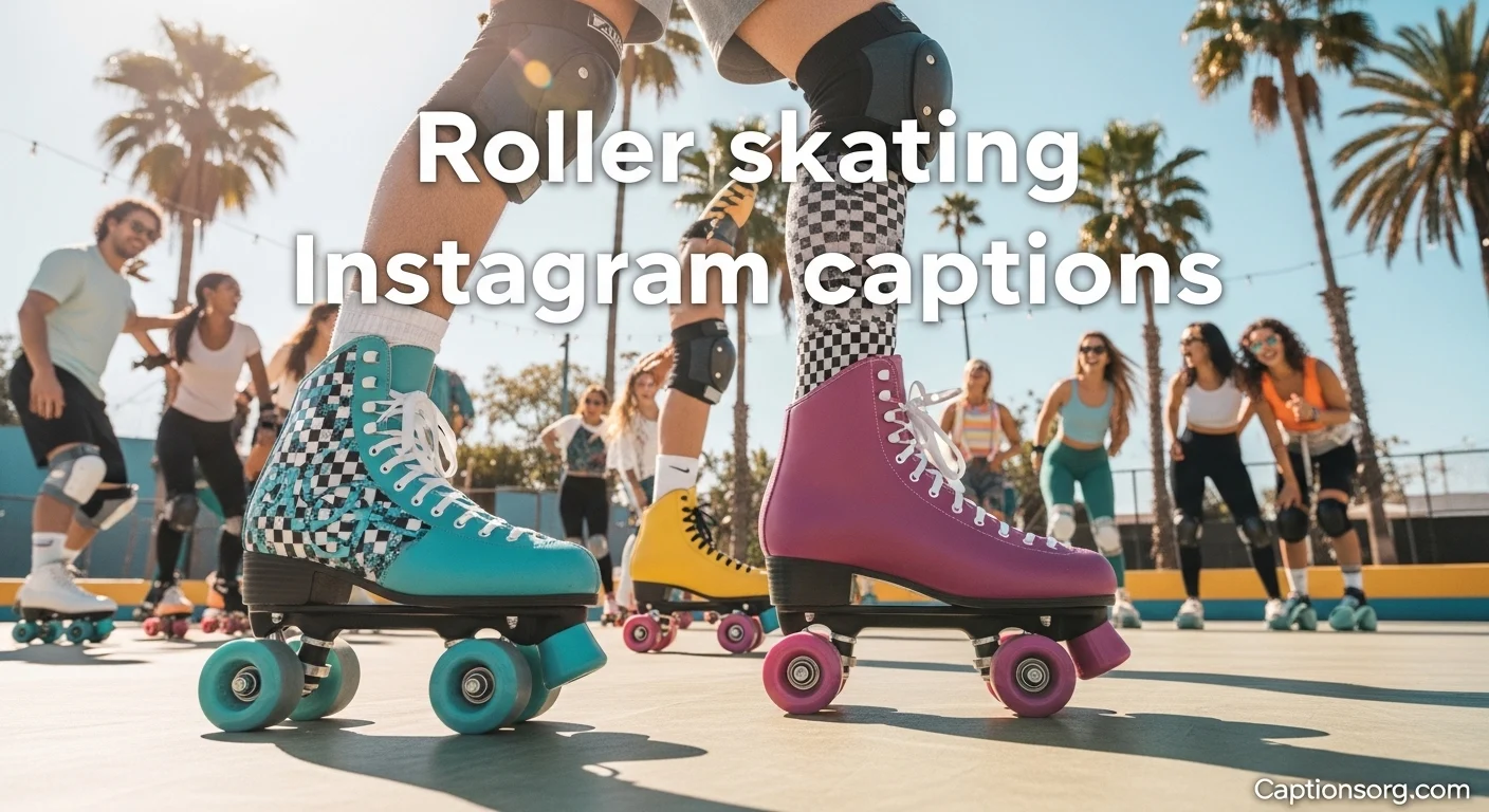 650+ Roller skating instagram captions