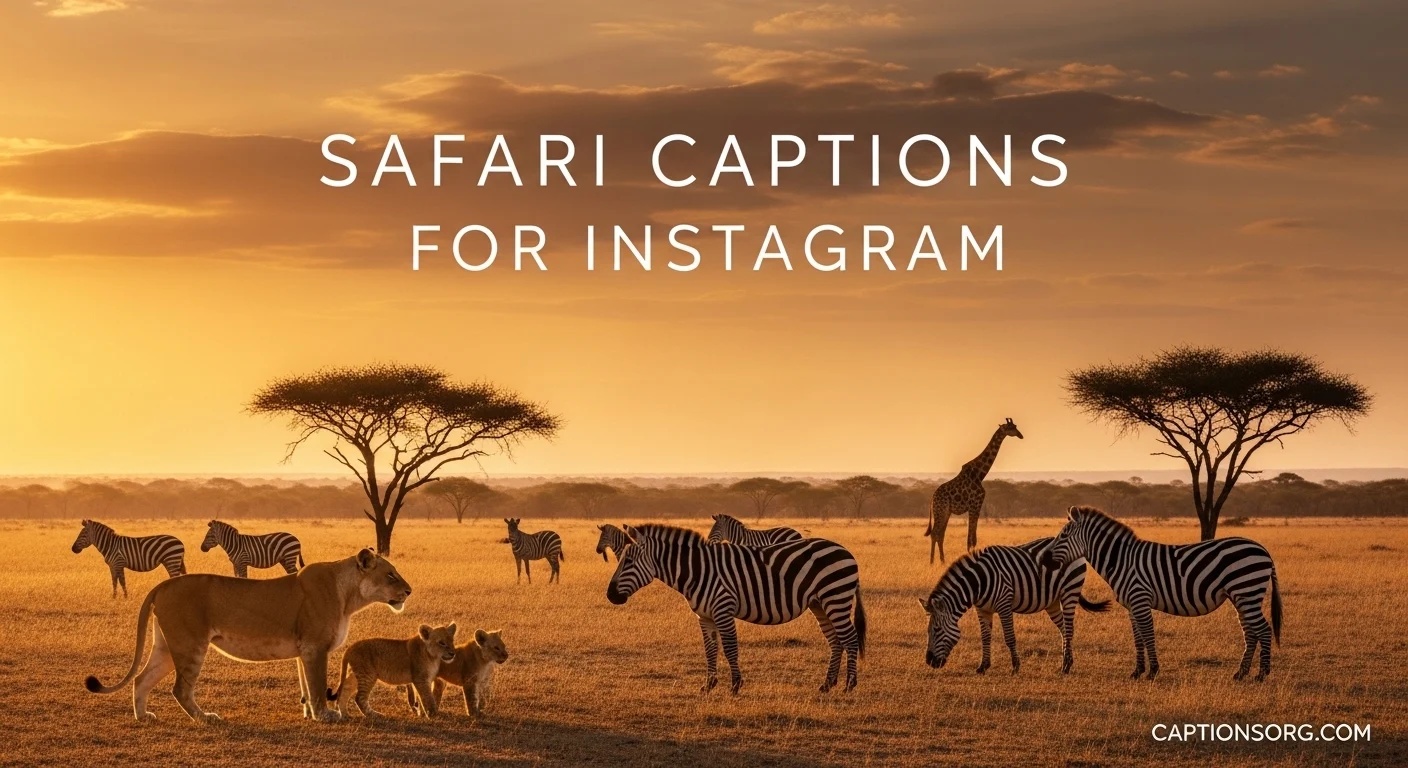 630+ Safari captions for instagram