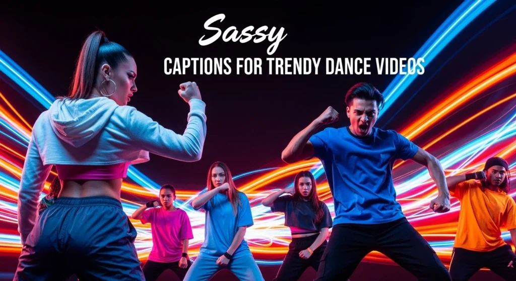 Sassy Captions for Trendy Dance Videos