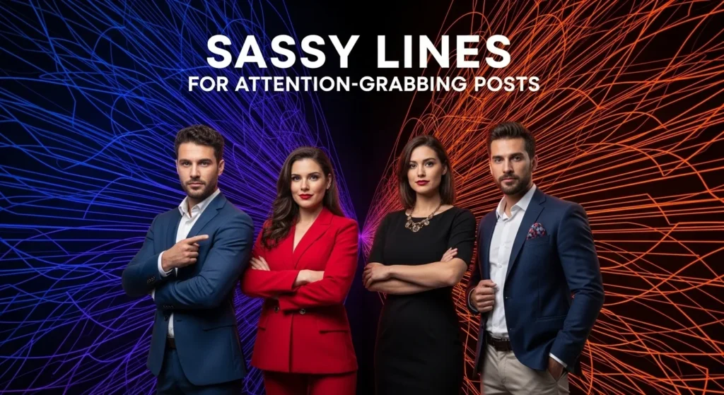 Sassy Lines for Attention-Grabbing Posts