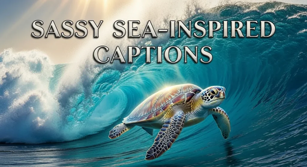 Sassy Sea-Inspired Captions