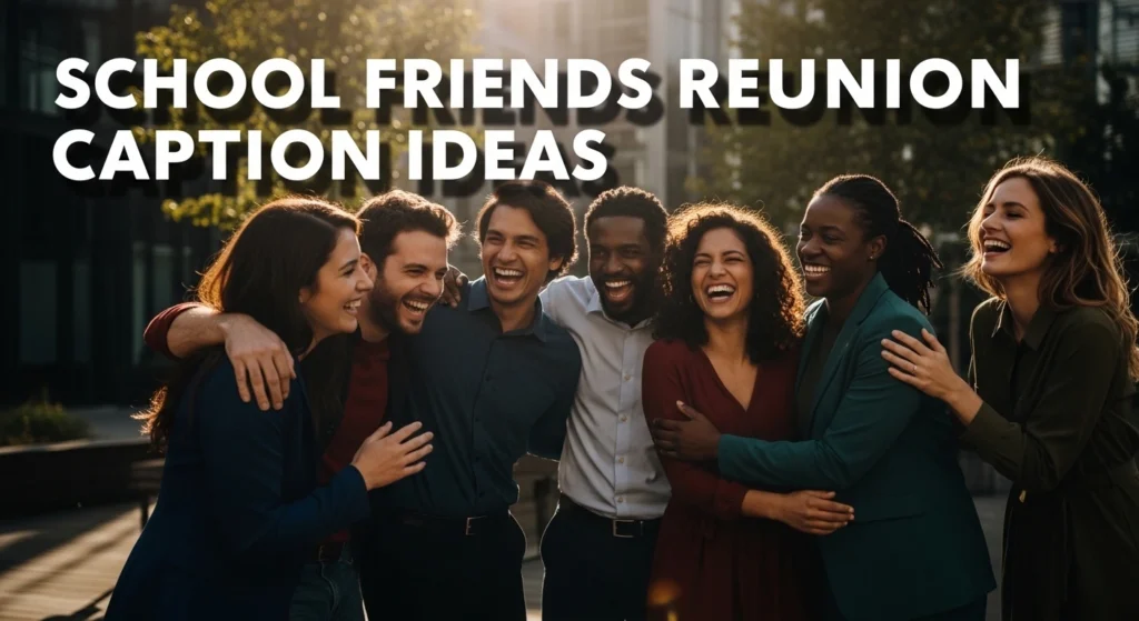 School Friends Reunion Caption Ideas