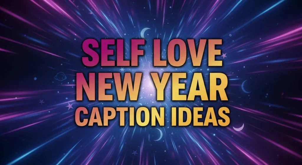 Self Love New Year Caption Ideas
