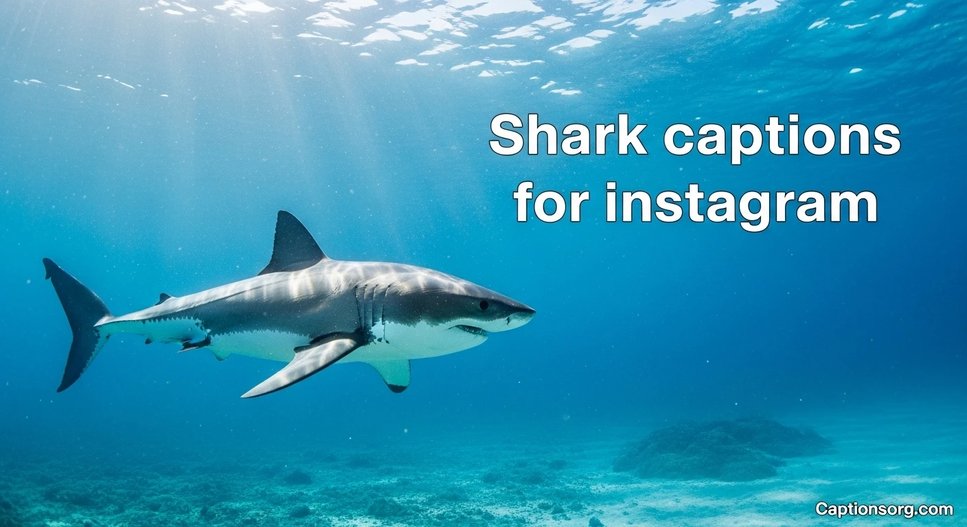 670+ Shark captions for instagram