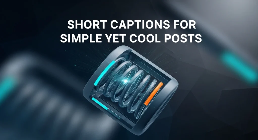 Short Captions for Simple Yet Cool Posts