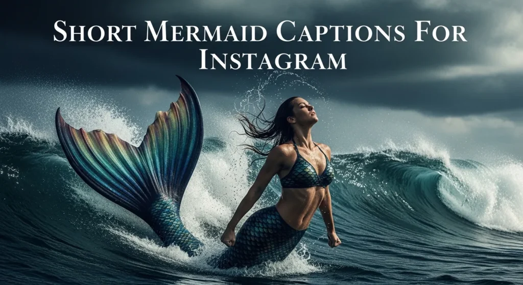 Short Mermaid Captions For Instagram
