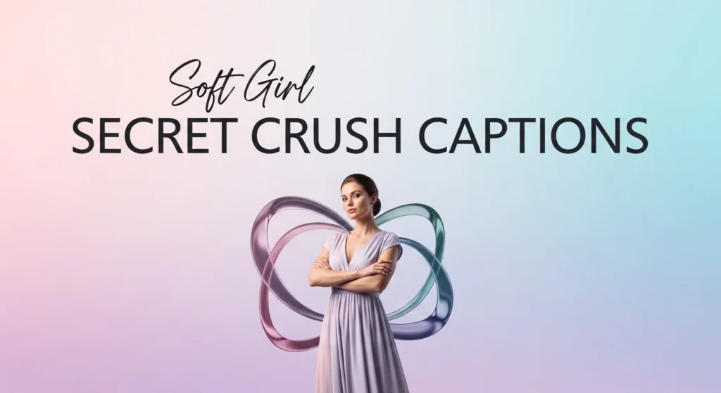 Soft Girl Secret Crush Captions