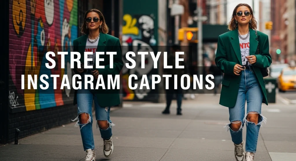 Street Style Instagram Captions