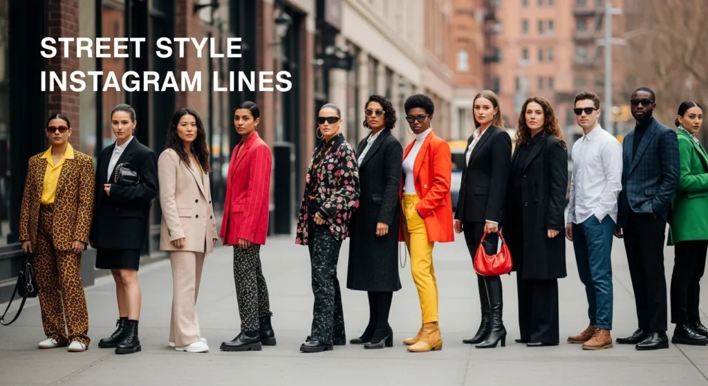 Street Style Instagram Lines