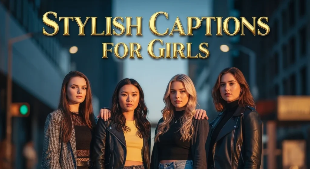 Stylish Captions for Girls