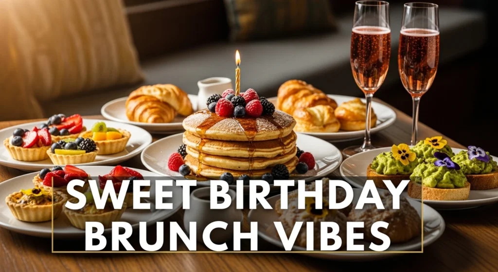 Sweet Birthday Brunch Vibes