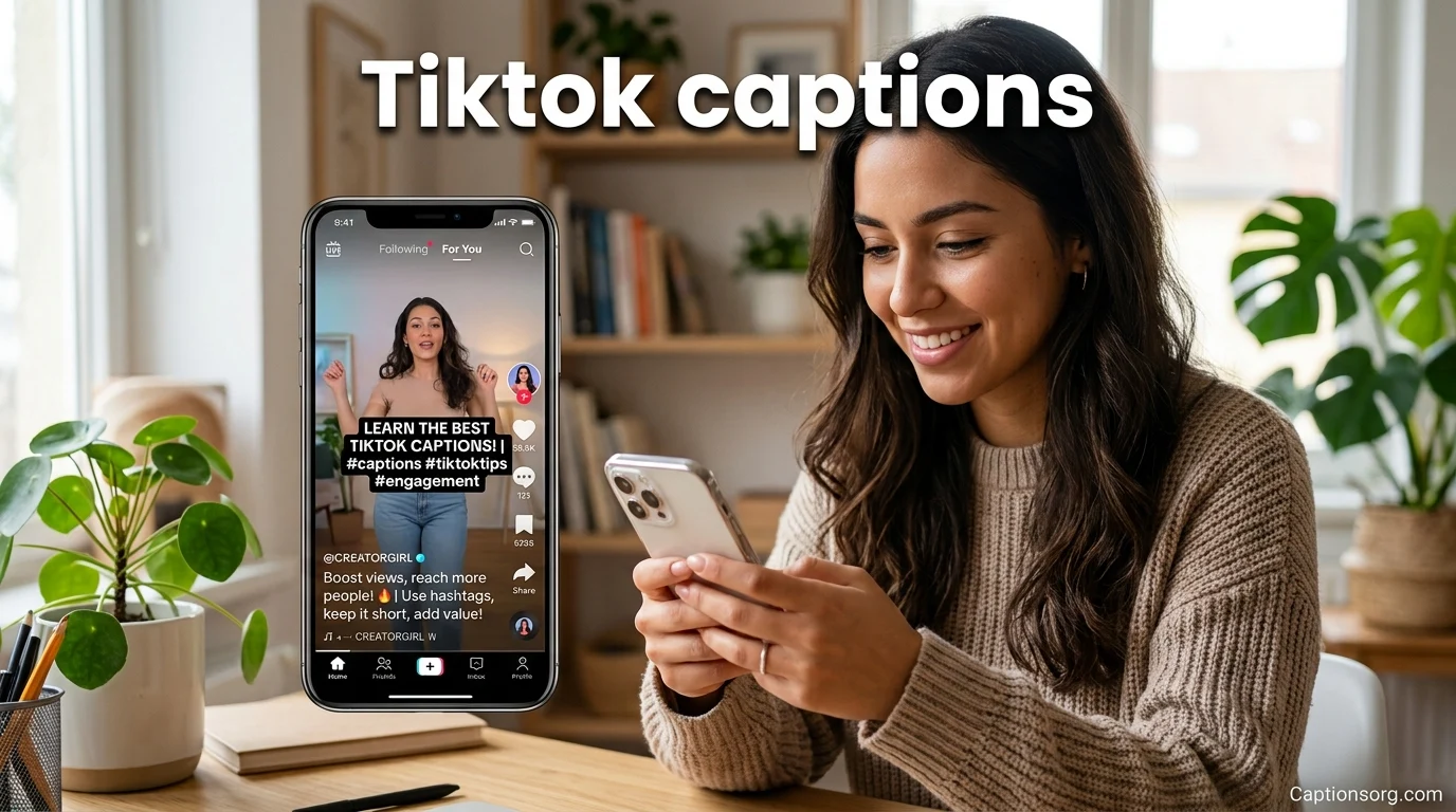 475+ Tiktok captions