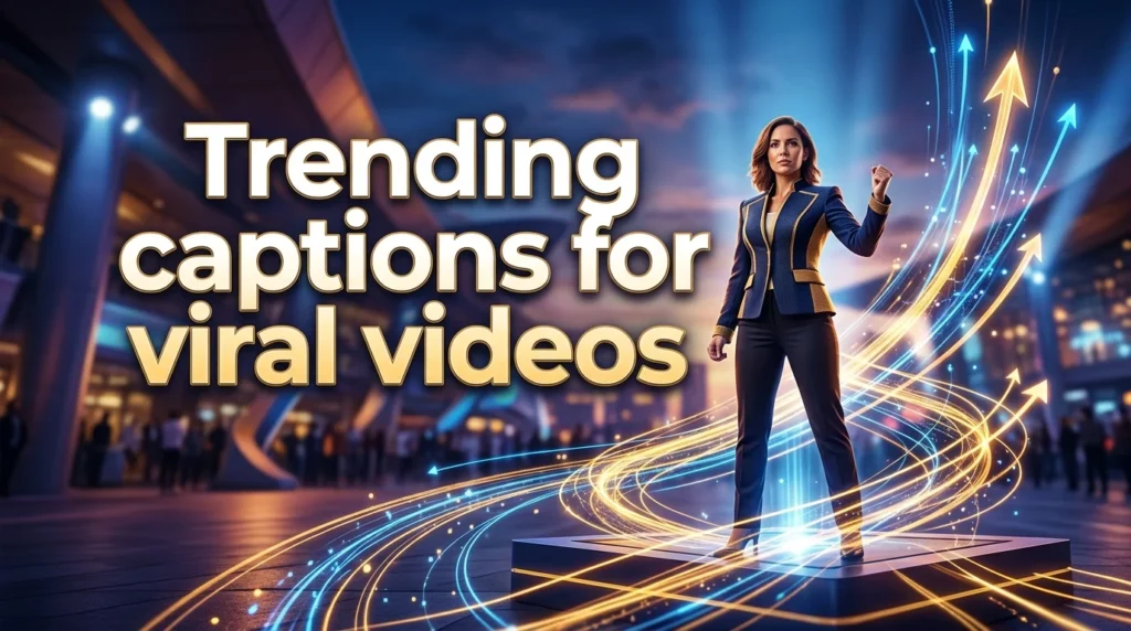 Trending captions for viral videos