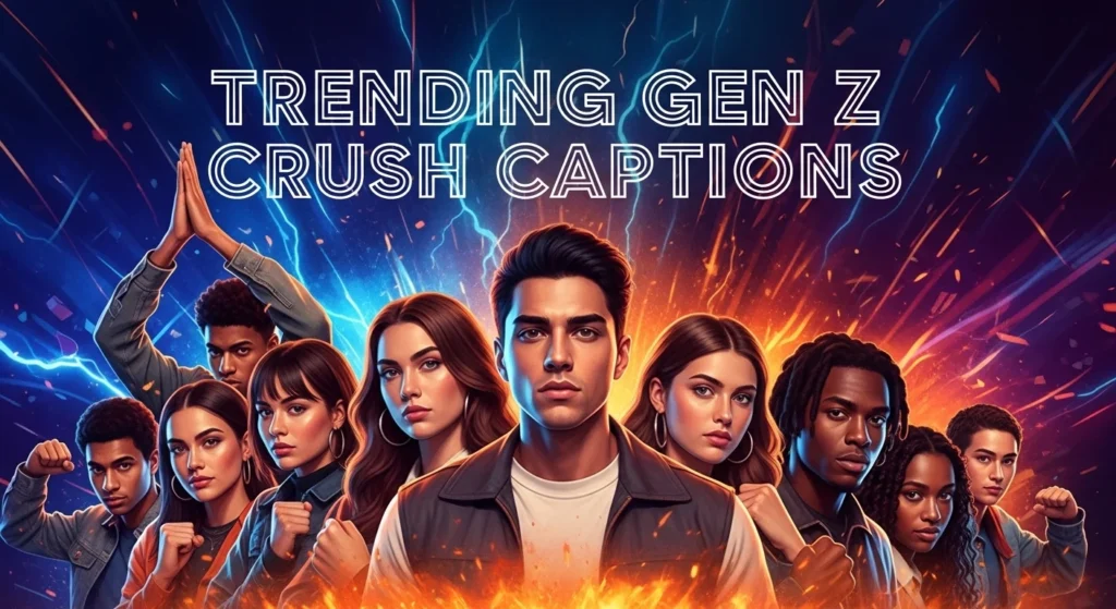 Trending Gen Z Crush Captions