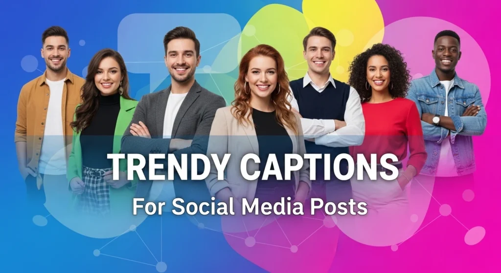 Trendy Captions For Social Media Posts