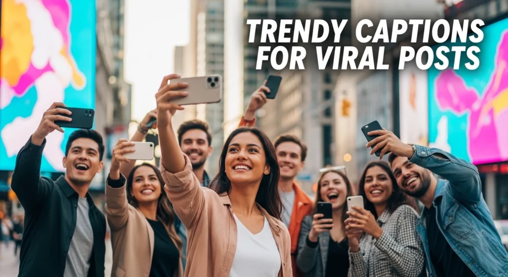 Trendy Captions for Viral Posts