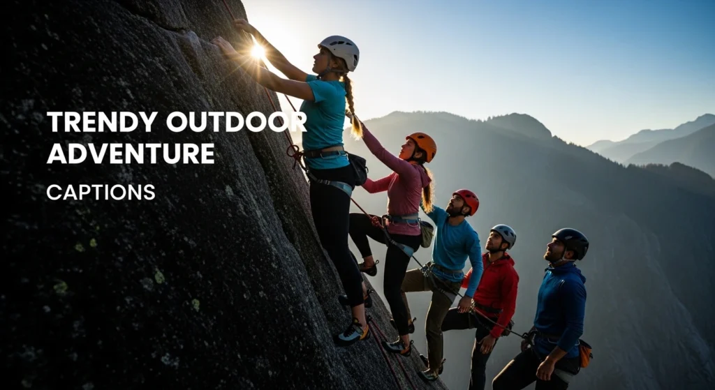 Trendy Outdoor Adventure Captions