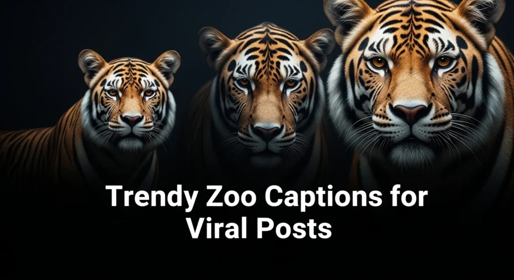 Trendy Zoo Captions for Viral Posts